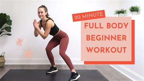 20 minute full body workout no equipment